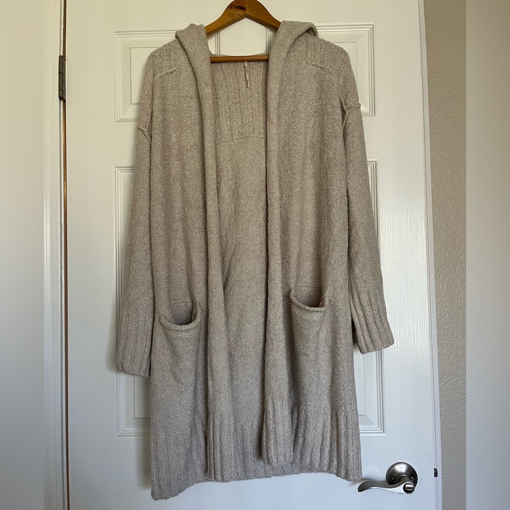Free People Hooded Cardigan